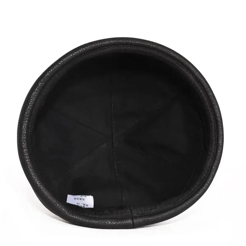 Cassel Genuine Leather Docker Cap