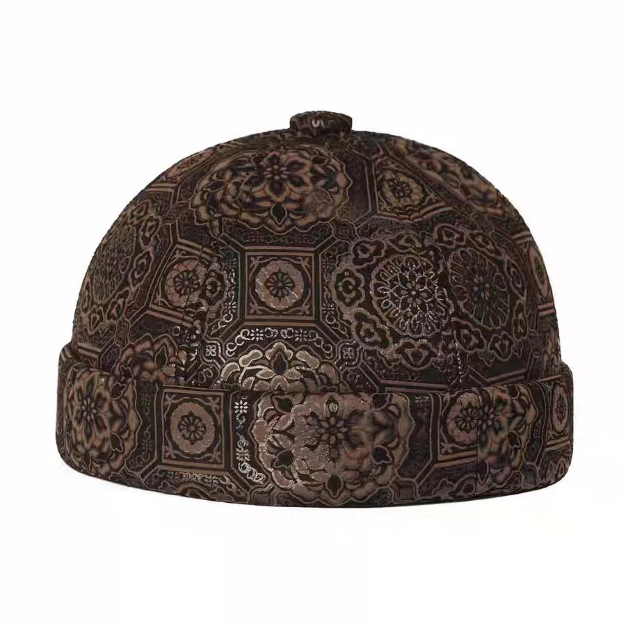 Cassel Genuine Leather Docker Cap