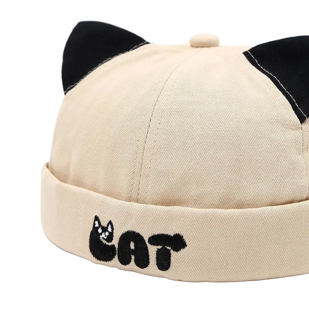 Cat Ears Kids Brimless Docker Cap