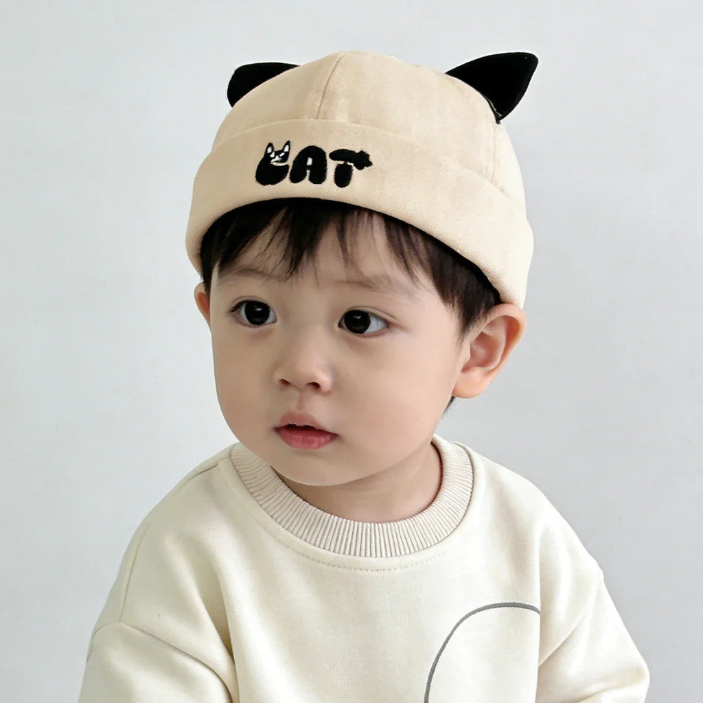 Cat Ears Kids Brimless Docker Cap