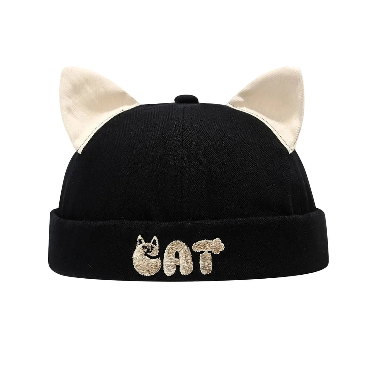 Cat Ears Kids Brimless Docker Cap