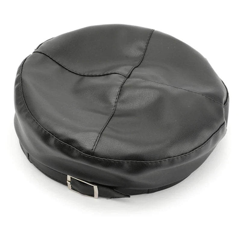 Chalamet Leather Beret