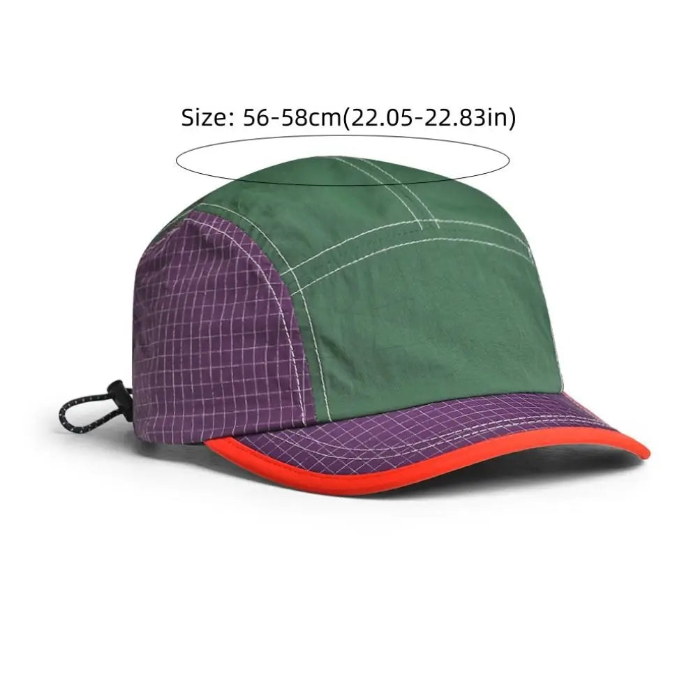 Chalamet Retro Breathable 5-Panels Cap