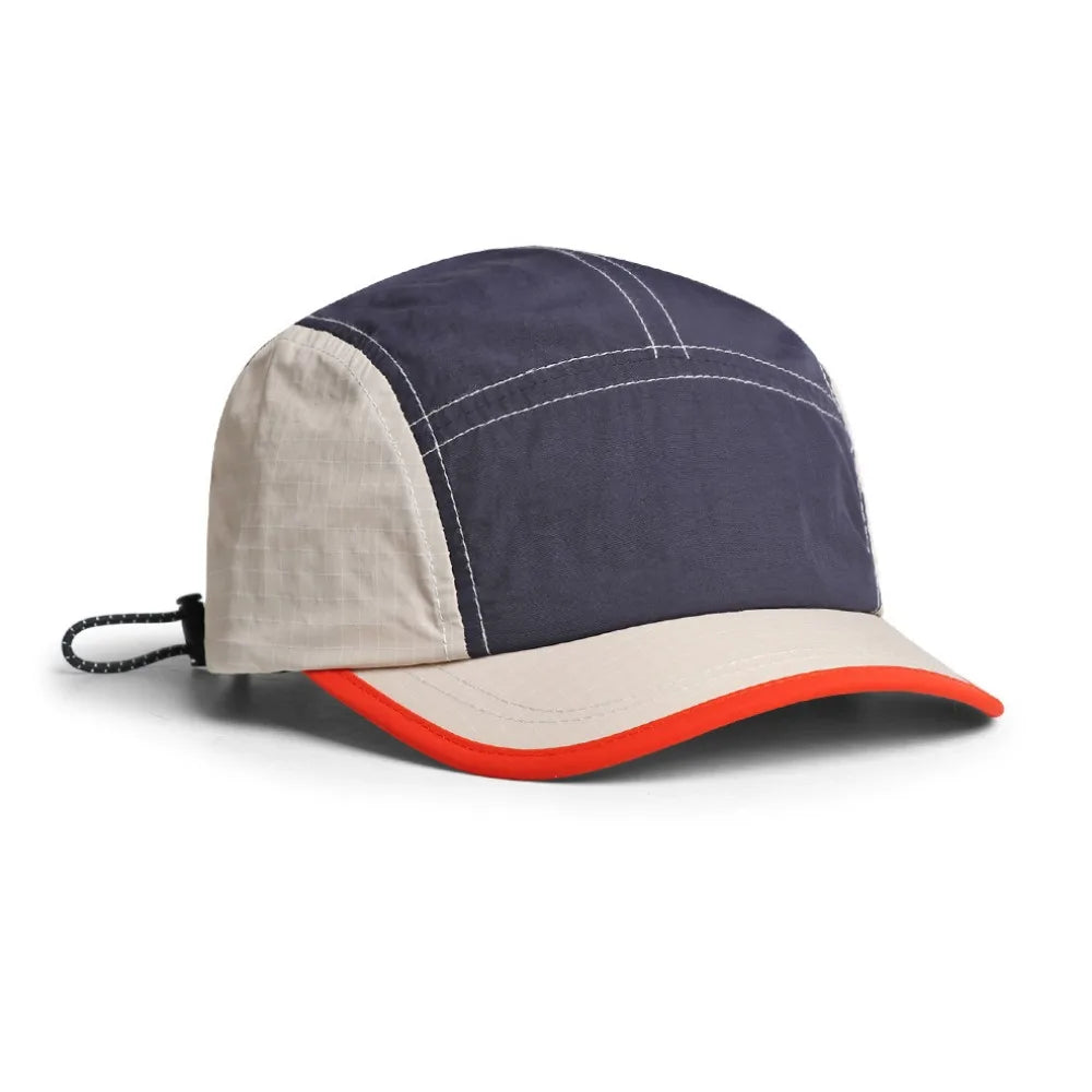 Chalamet Retro Breathable 5-Panels Cap