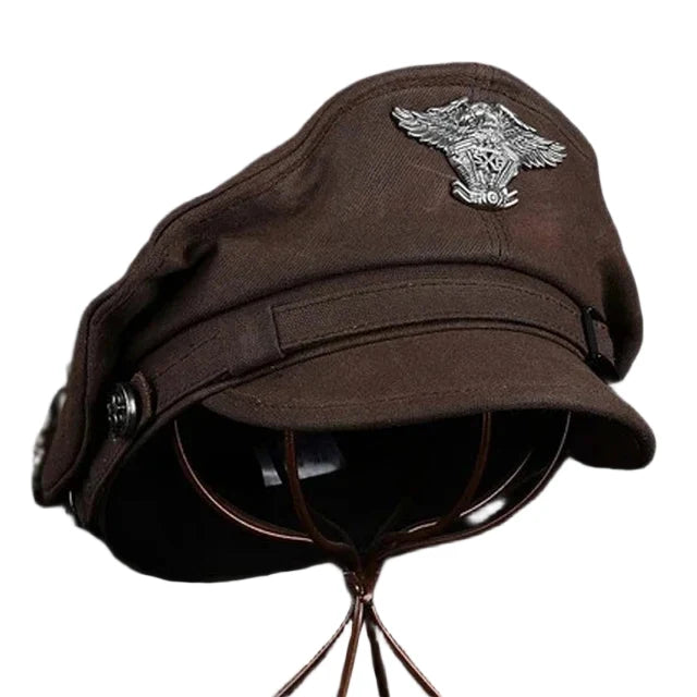 Chamberlain Military Linen Sailor Cap