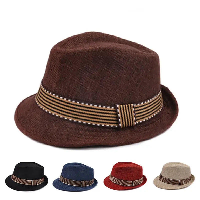 Chapman Kids Linen Trilby Hat