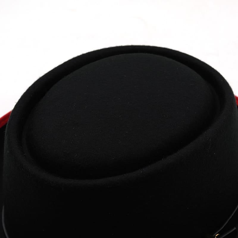 Charleroy Feather Wool Porkpie Hat