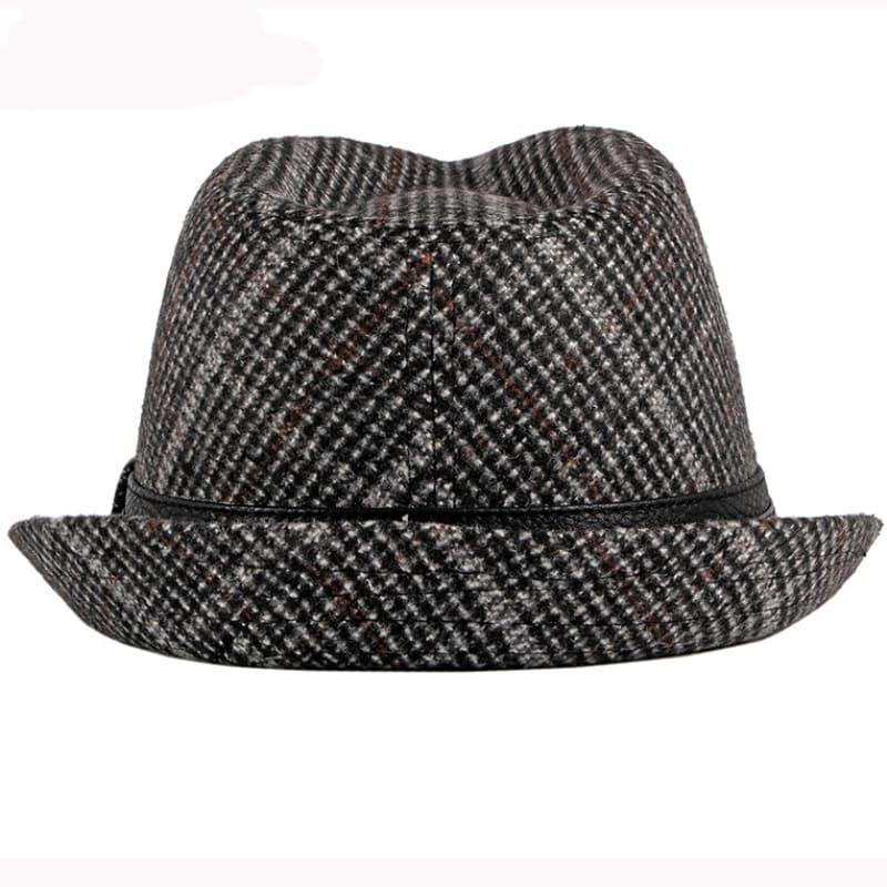 Charles Plaid Trilby Hat
