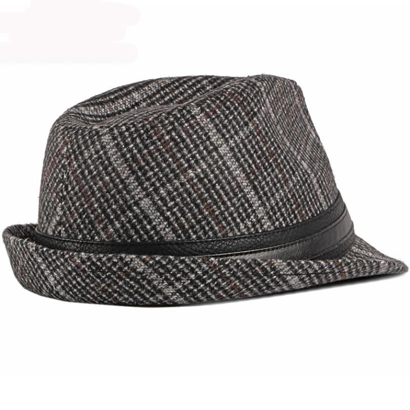 Charles Plaid Trilby Hat