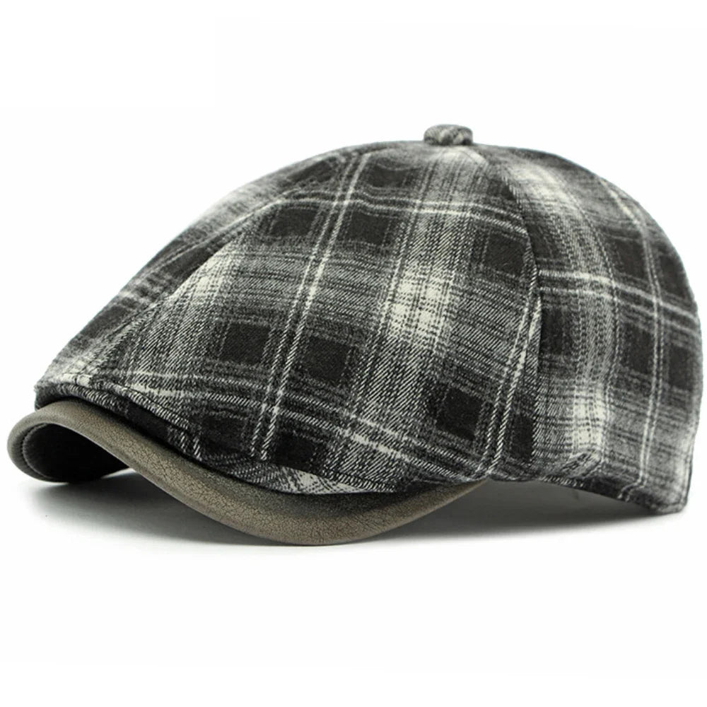 Charlestown Stained Tartan Gatsby Cap