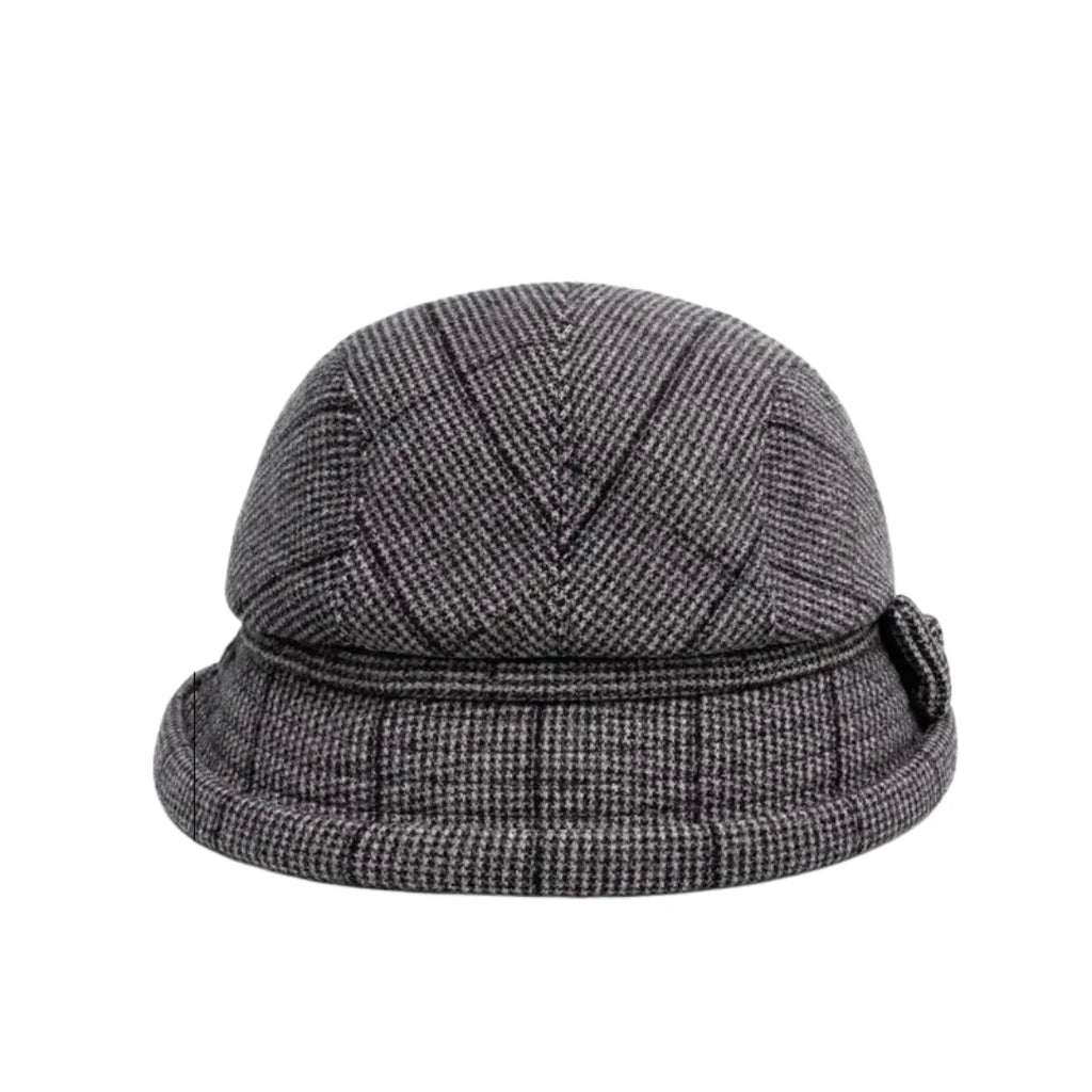 Charlotte Women Vintage Bow Plaid Beret