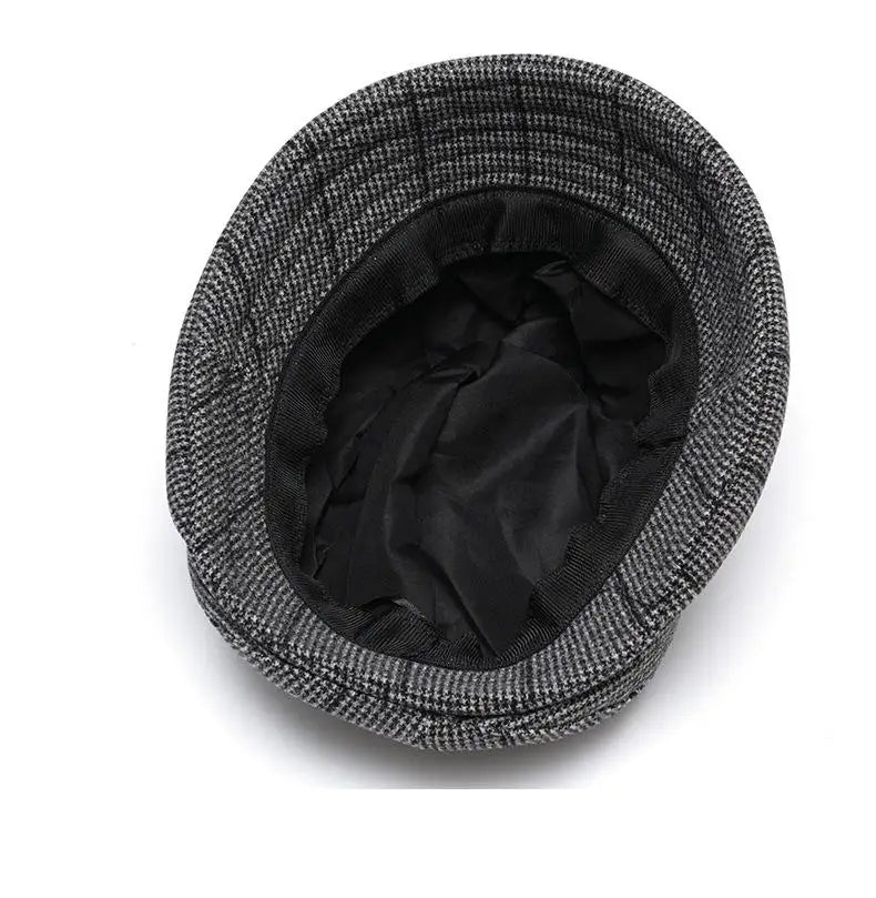 Charlotte Women Vintage Bow Plaid Beret
