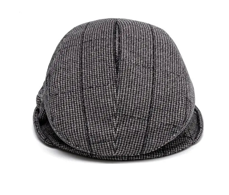 Charlotte Women Vintage Bow Plaid Beret