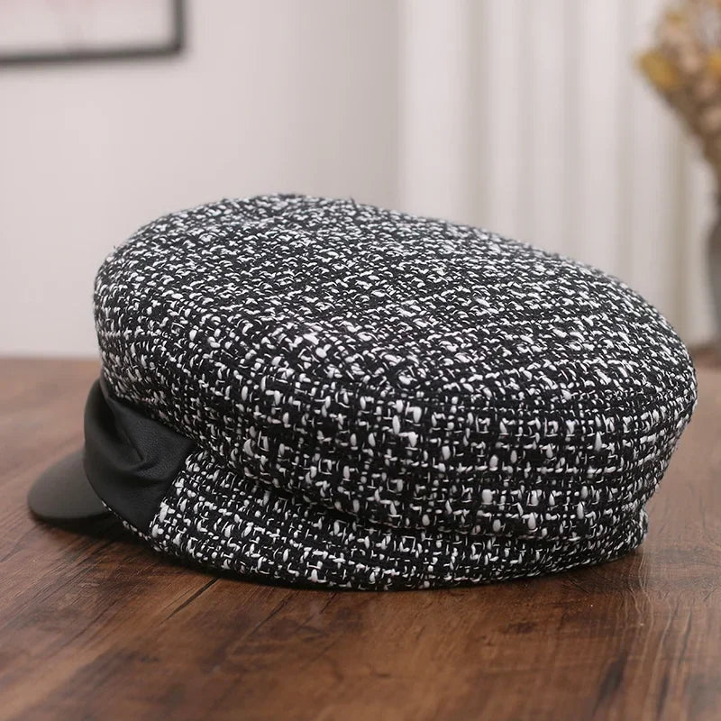 Charlotte Women Wool Knitted Sailor Cap