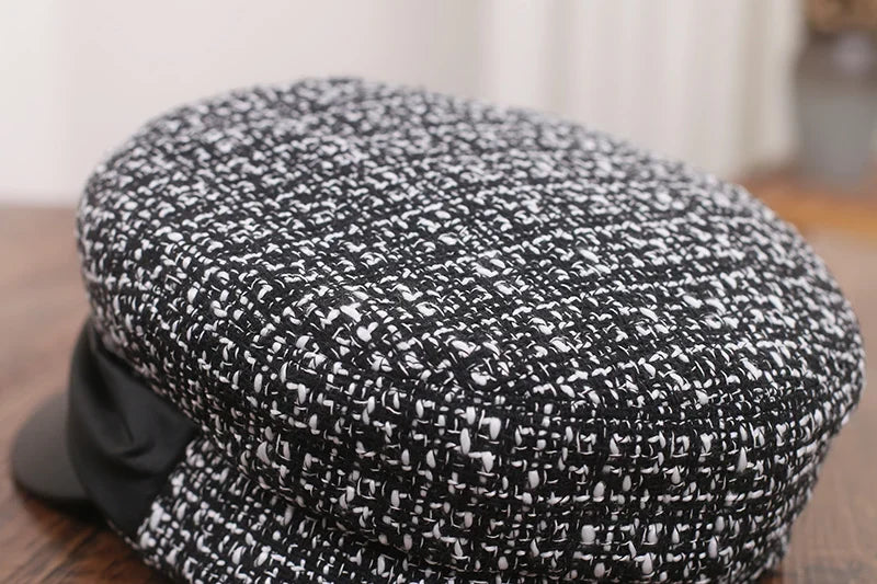 Charlotte Women Wool Knitted Sailor Cap