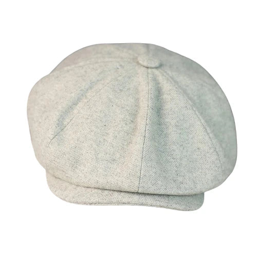 Charolais Wool Newsboy Cap