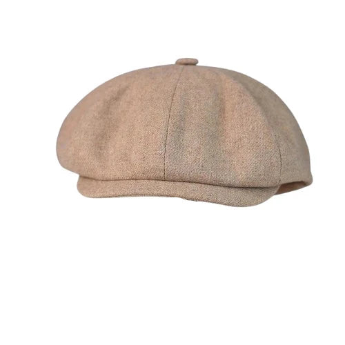 Charolais Wool Newsboy Cap