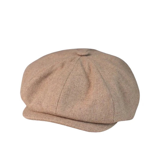 Charolais Wool Newsboy Cap