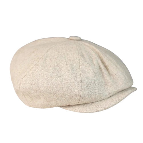Charolais Wool Newsboy Cap
