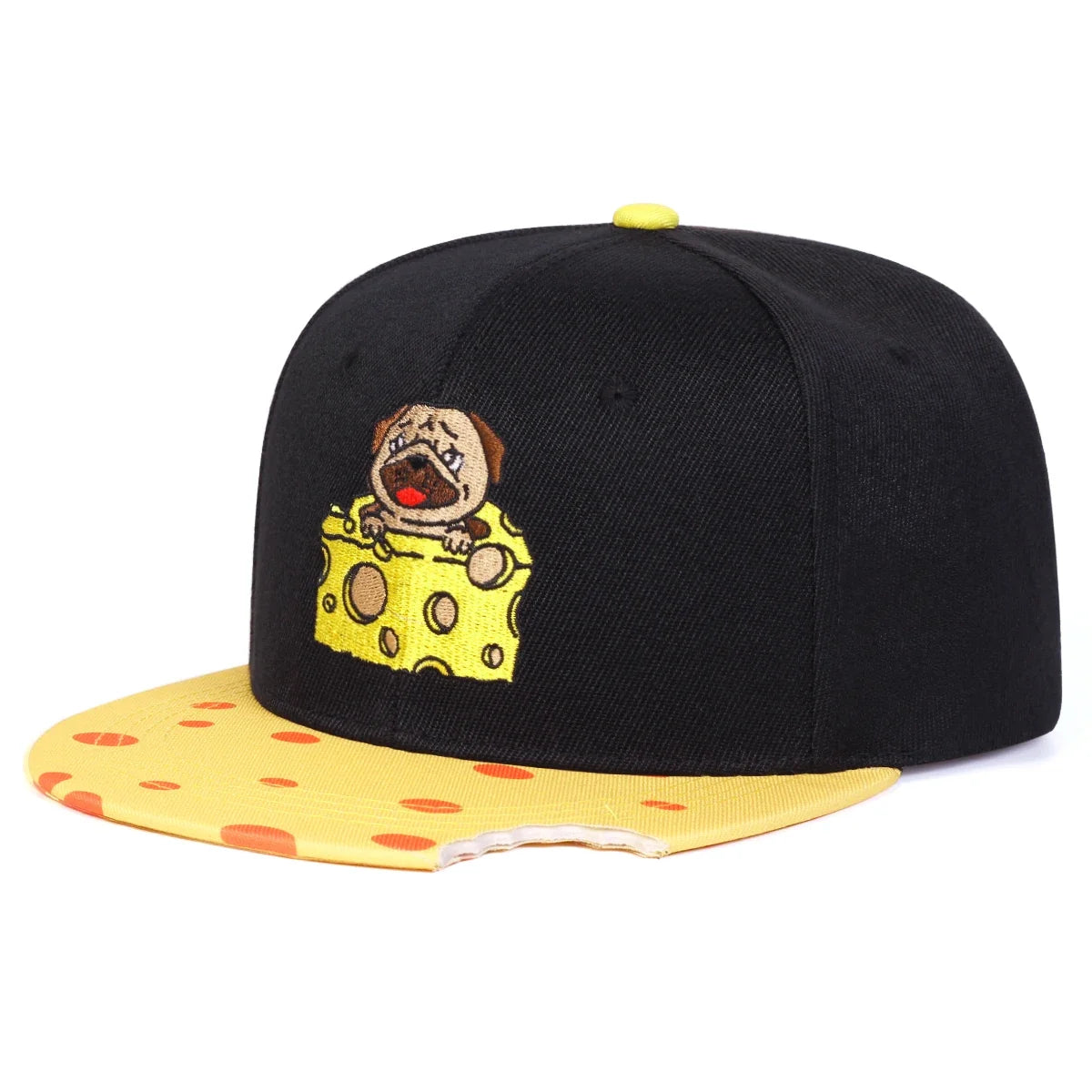 Cheesy Bulldog Snapback Cap