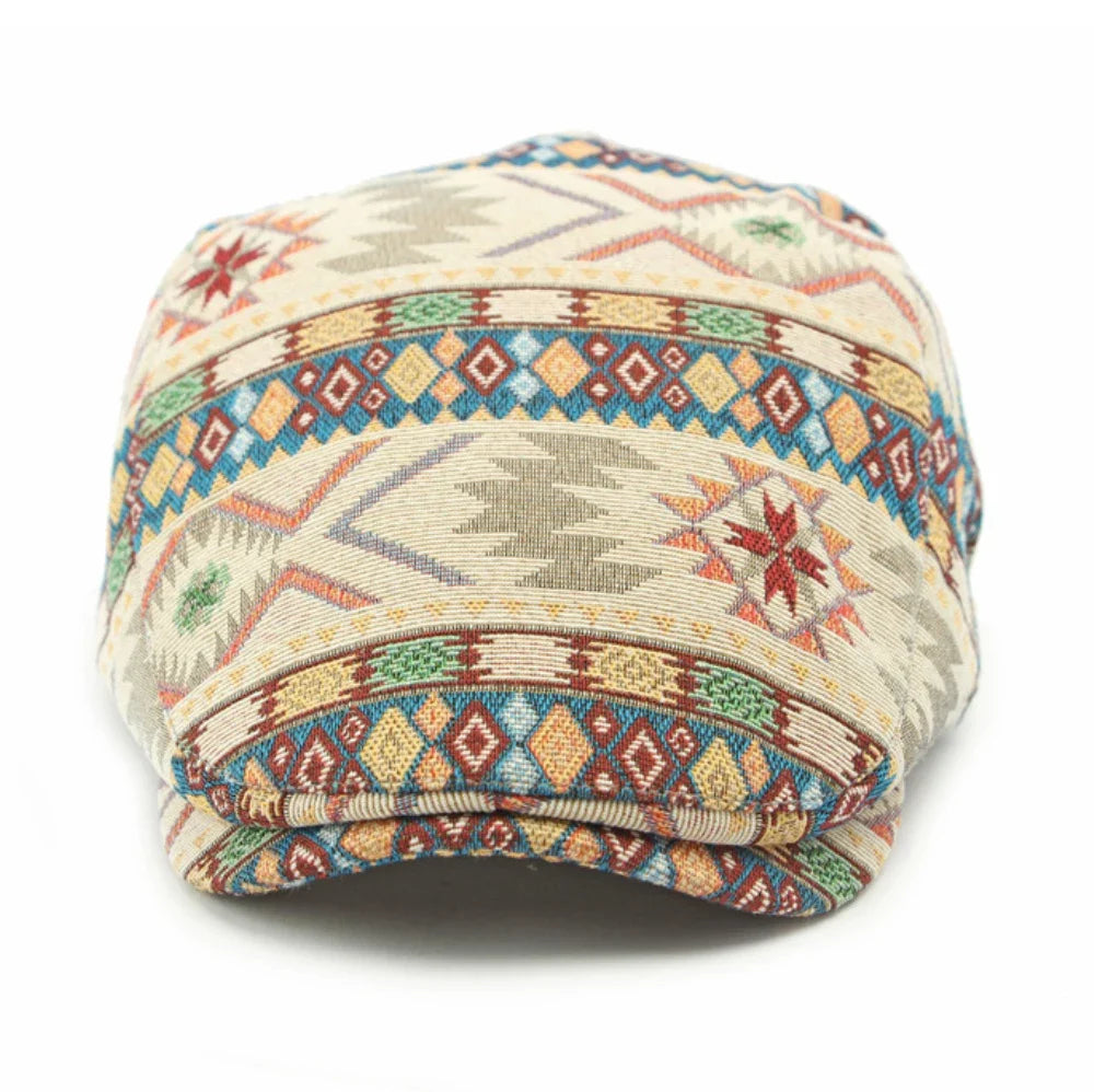 Chepstow Boho Flat Cap