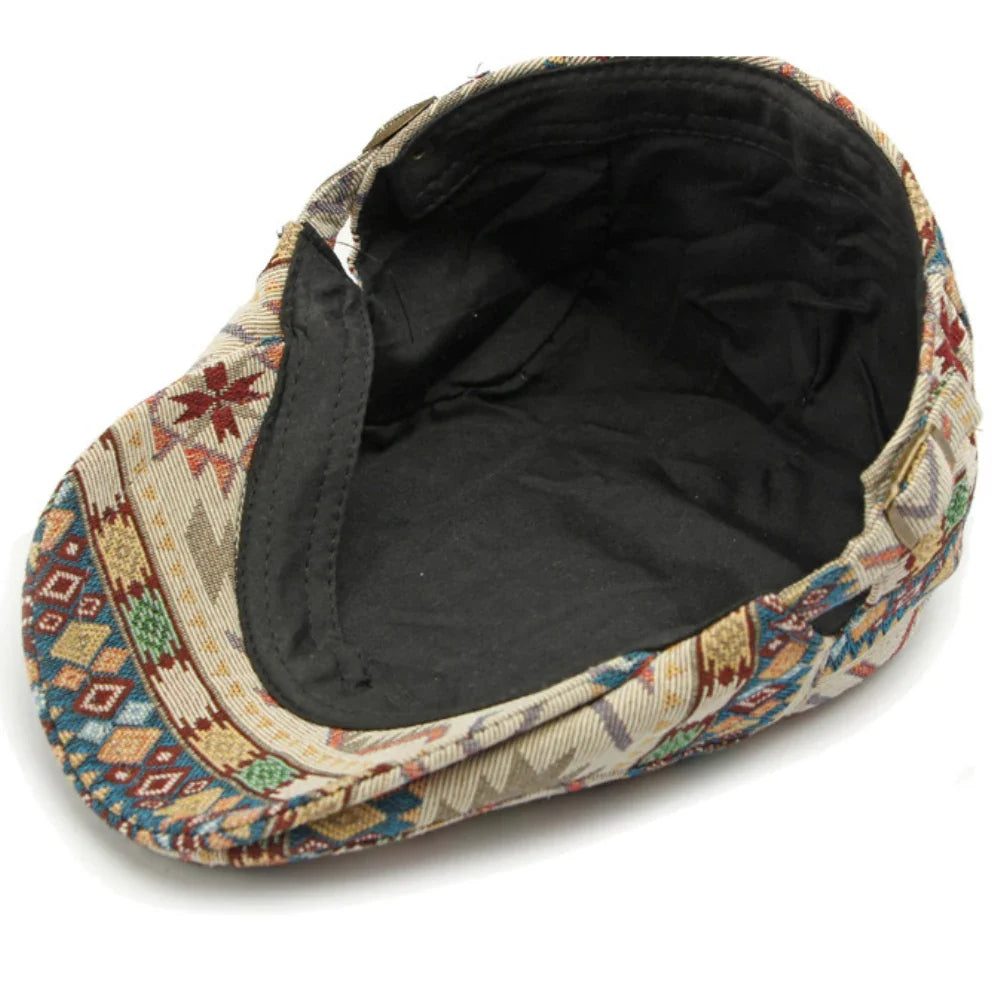 Chepstow Boho Flat Cap