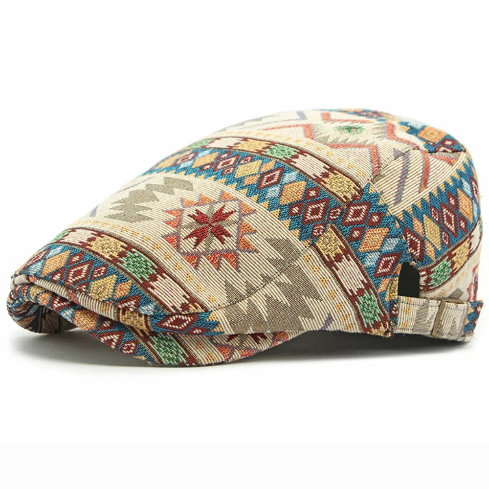 Chepstow Boho Flat Cap