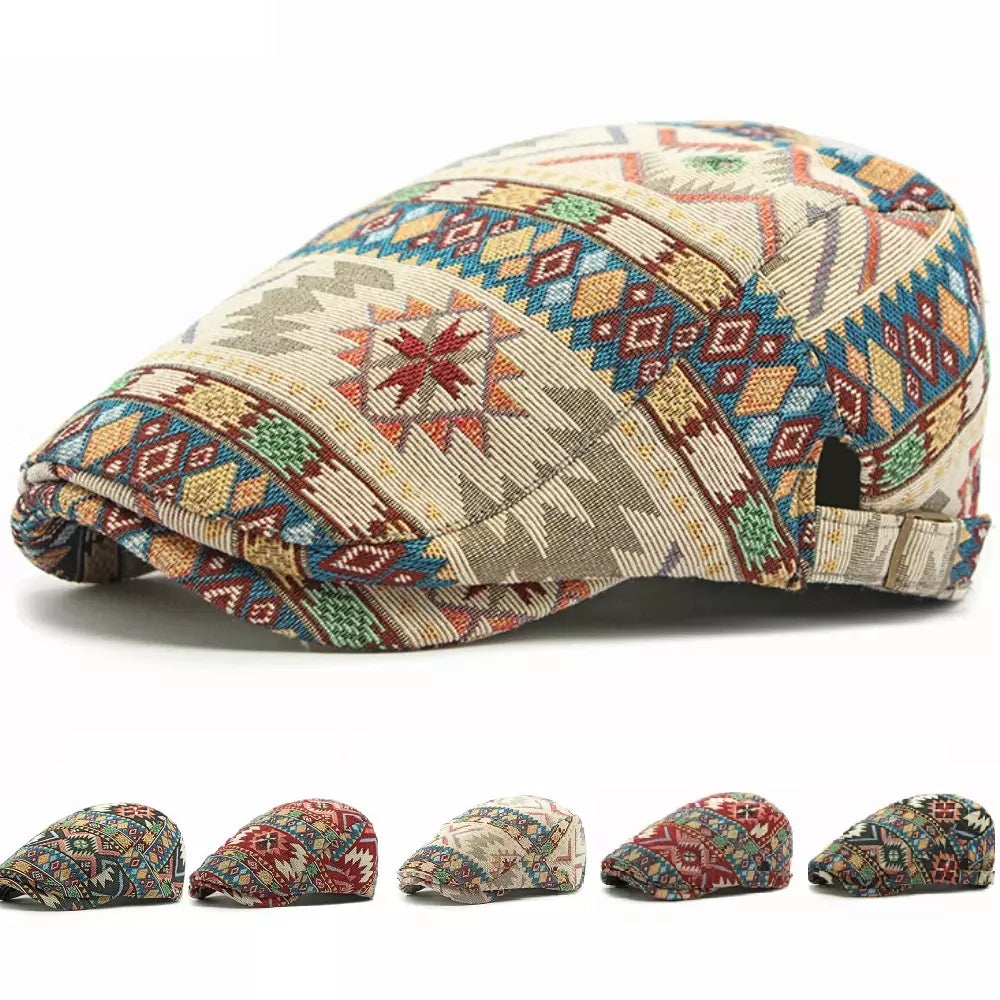 Chepstow Boho Flat Cap