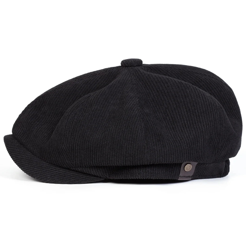 Chester Retro Corduroy Cabbie Newsboy Cap