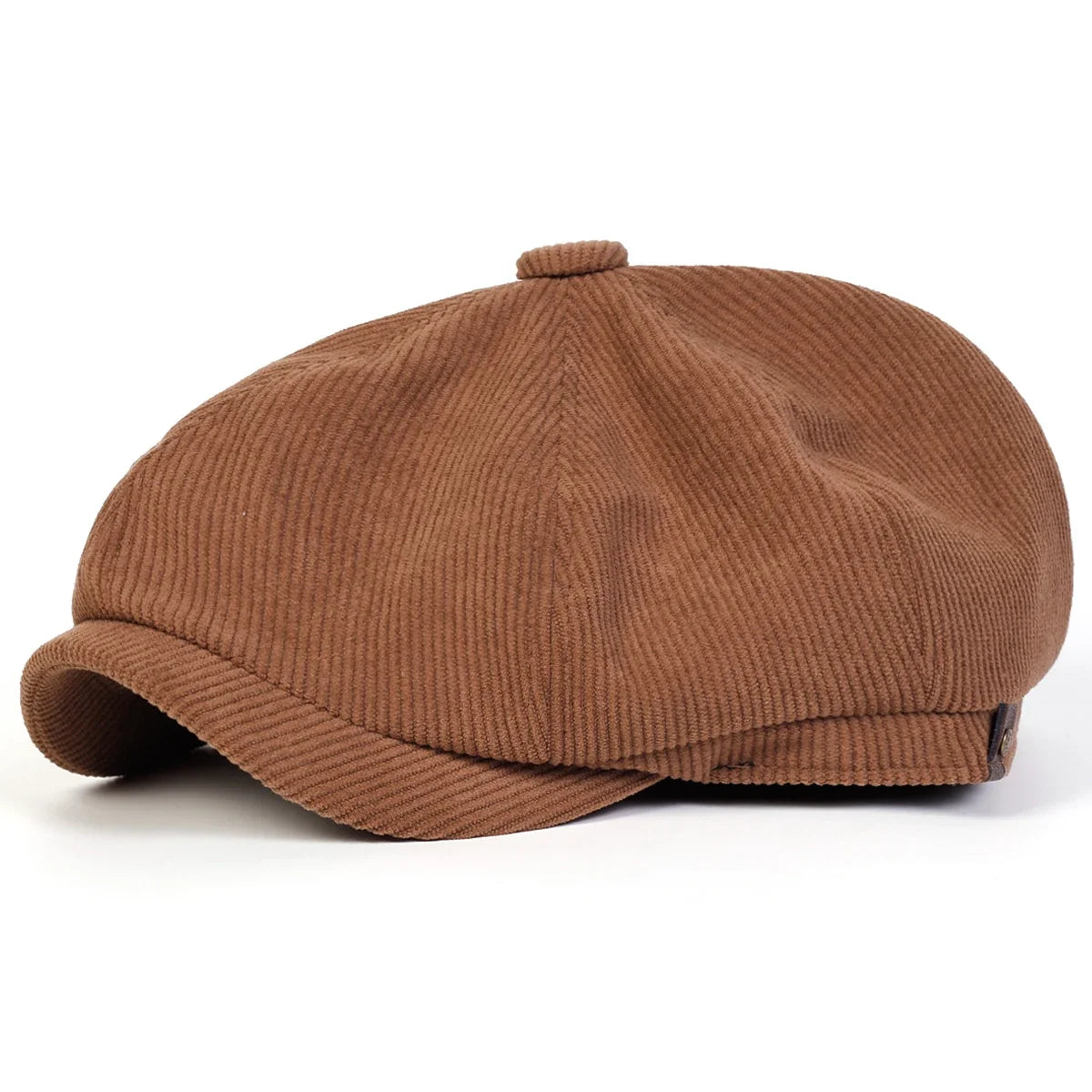 Chester Retro Corduroy Cabbie Newsboy Cap