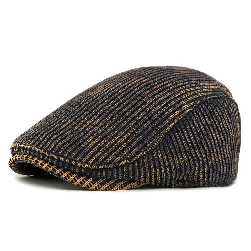 Chester Winter Worn Corduroy Flat Cap