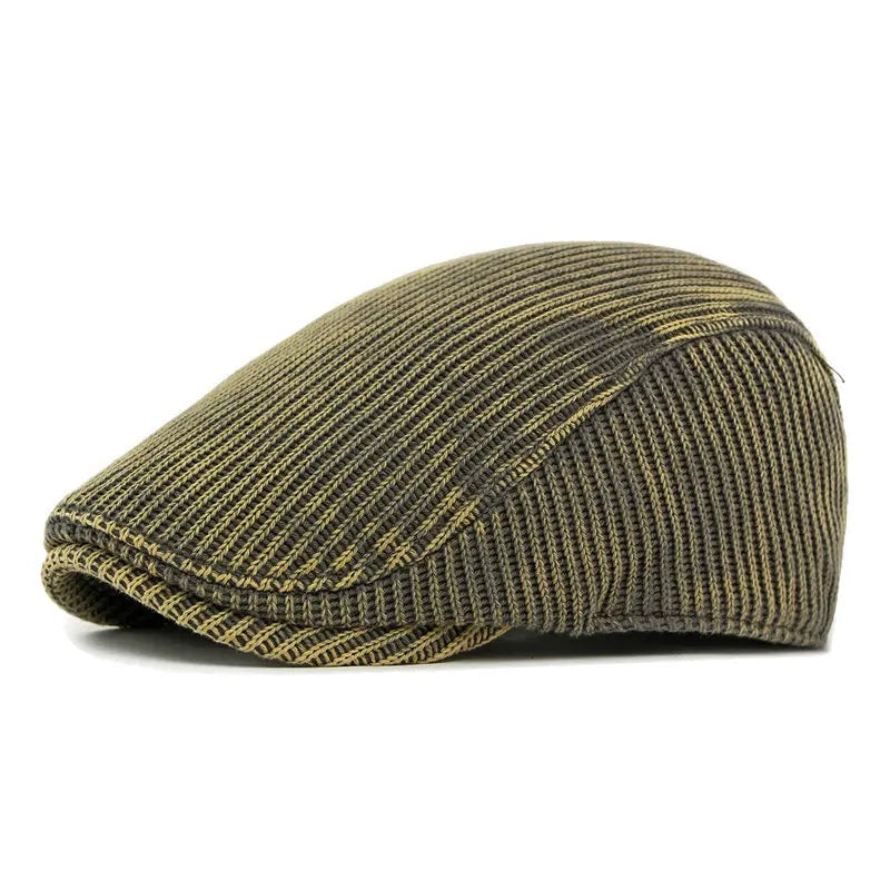 Chester Winter Worn Corduroy Flat Cap