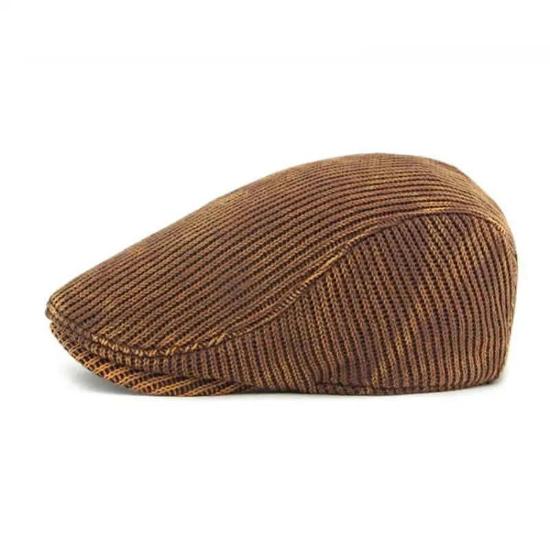 Chester Winter Worn Corduroy Flat Cap