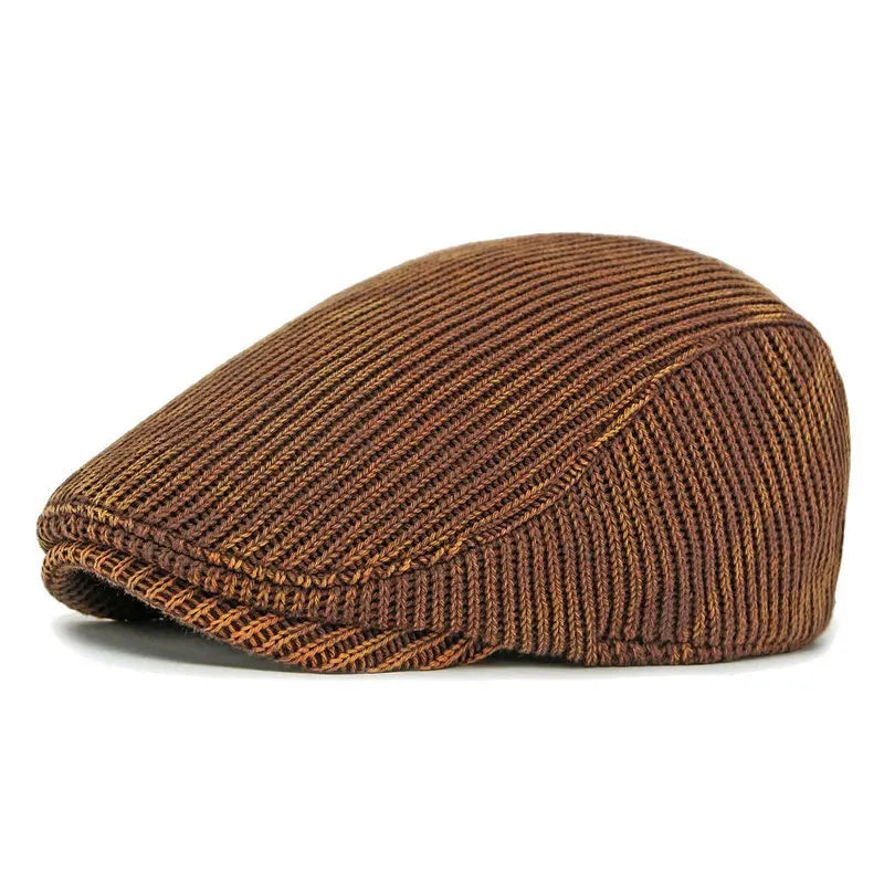 Chester Winter Worn Corduroy Flat Cap