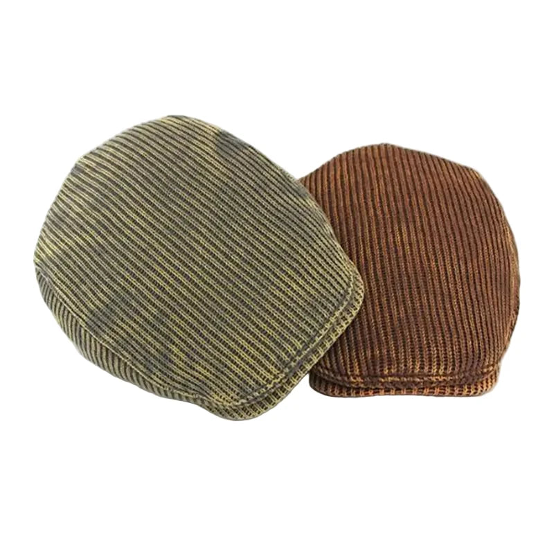 Chester Winter Worn Corduroy Flat Cap