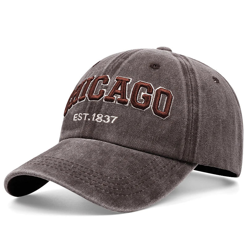 Chicago 1837 Washed Cotton Baseball Cap