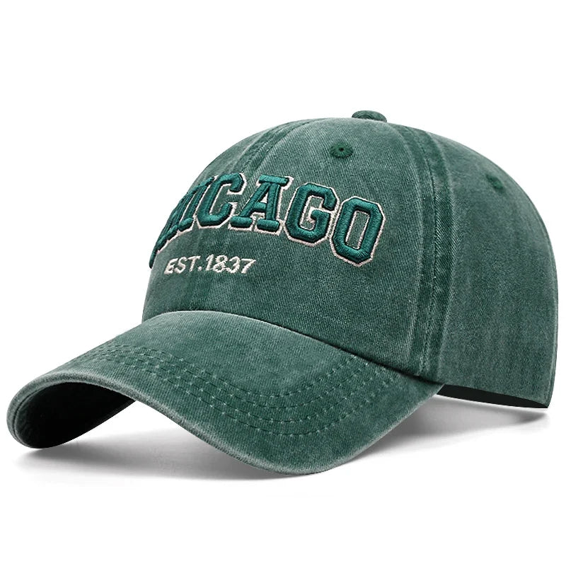 Chicago 1837 Washed Cotton Baseball Cap