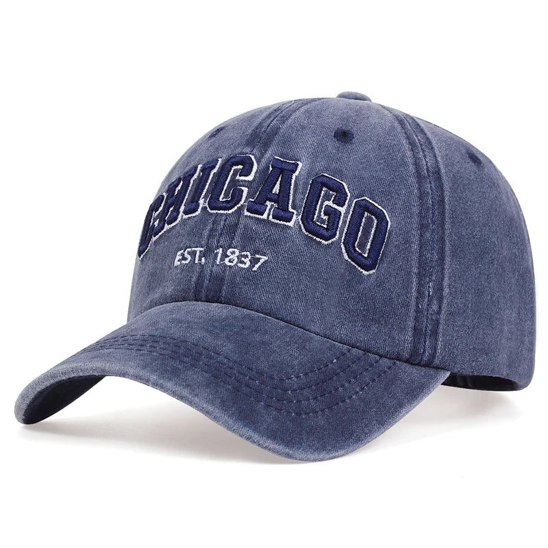 Chicago 1837 Washed Cotton Baseball Cap