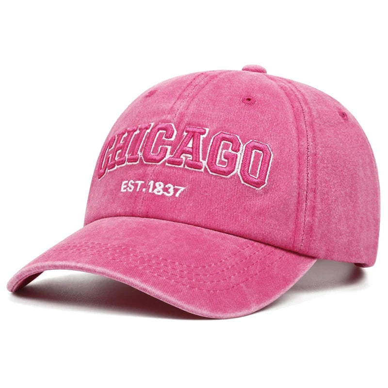 Chicago 1837 Washed Cotton Baseball Cap