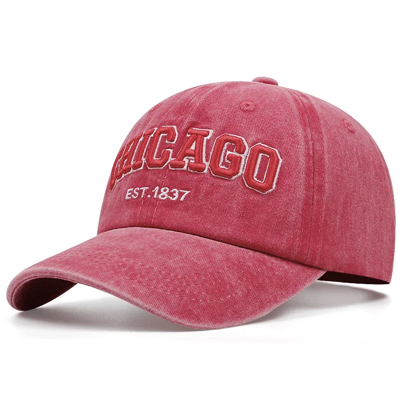 Chicago 1837 Washed Cotton Baseball Cap