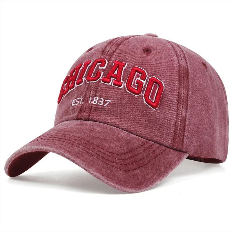 Chicago 1837 Washed Cotton Baseball Cap