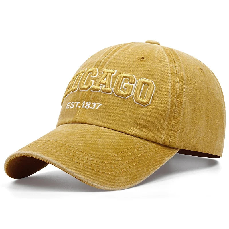 Chicago 1837 Washed Cotton Baseball Cap