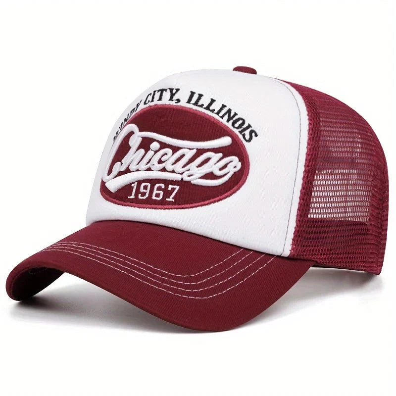 Chicago 1967 Windy City Illinois Trucker Cap