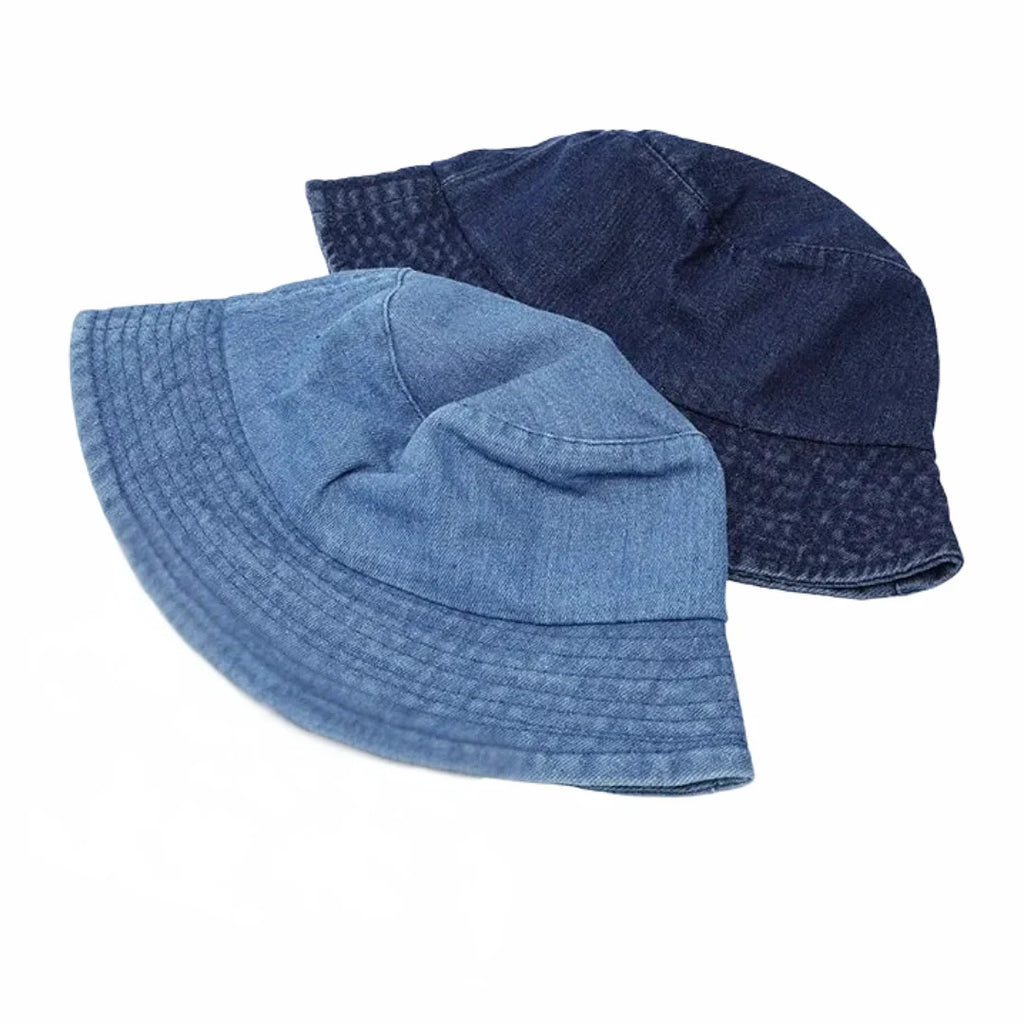Chicago Plain Denim Bucket Hat