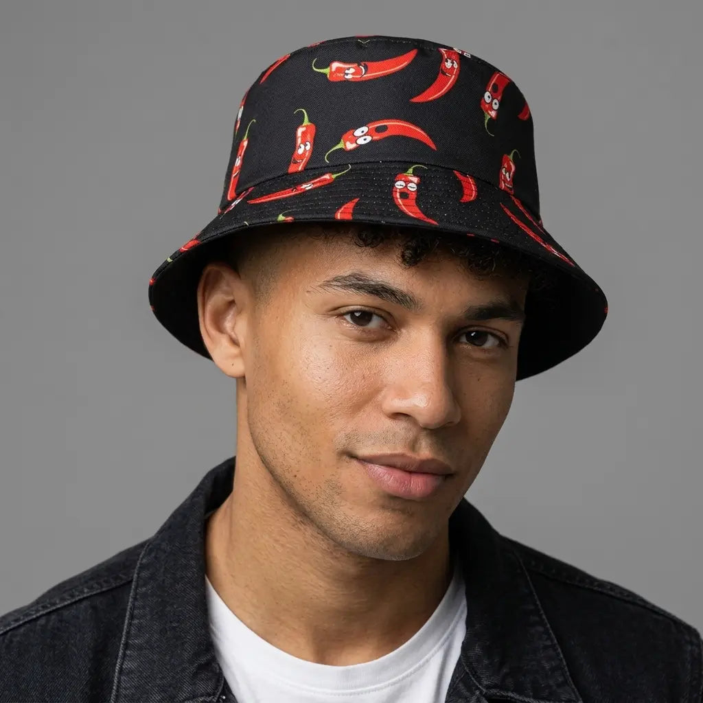 Chilli Peppers Bucket Hat