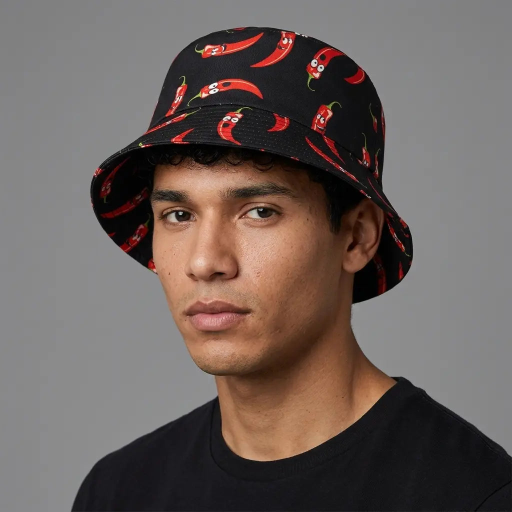 Chilli Peppers Bucket Hat