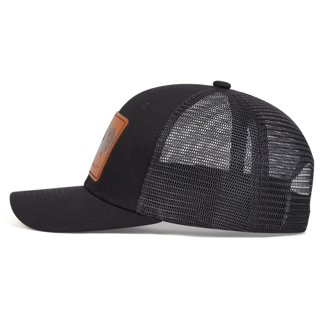 Chilling Yak Trucker Snapback Cap