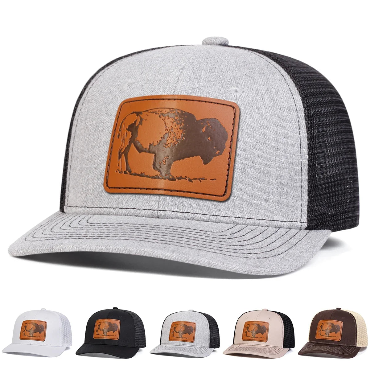 Chilling Yak Trucker Snapback Cap