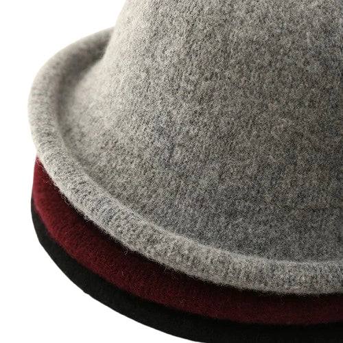 Chirac Wool Bowler Hat
