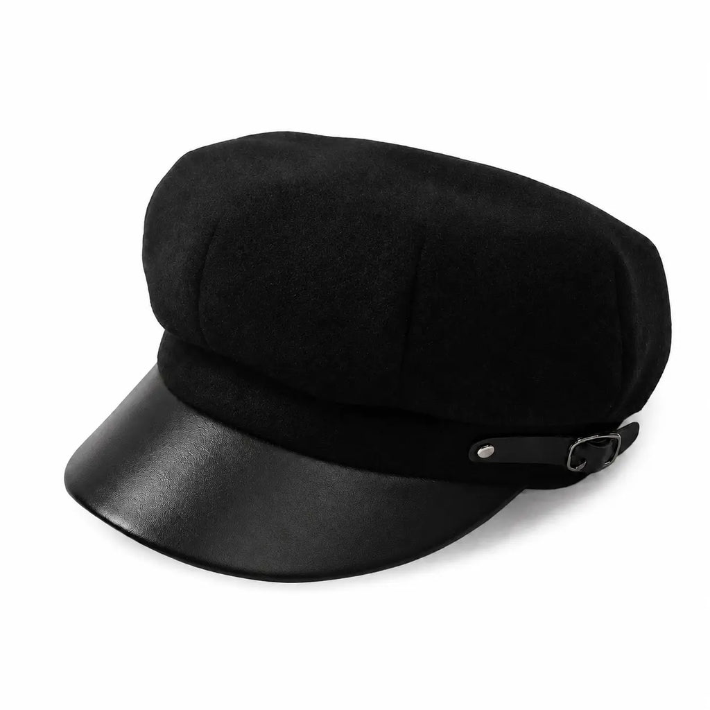 Chloé Women Cotton Newsboy Cap